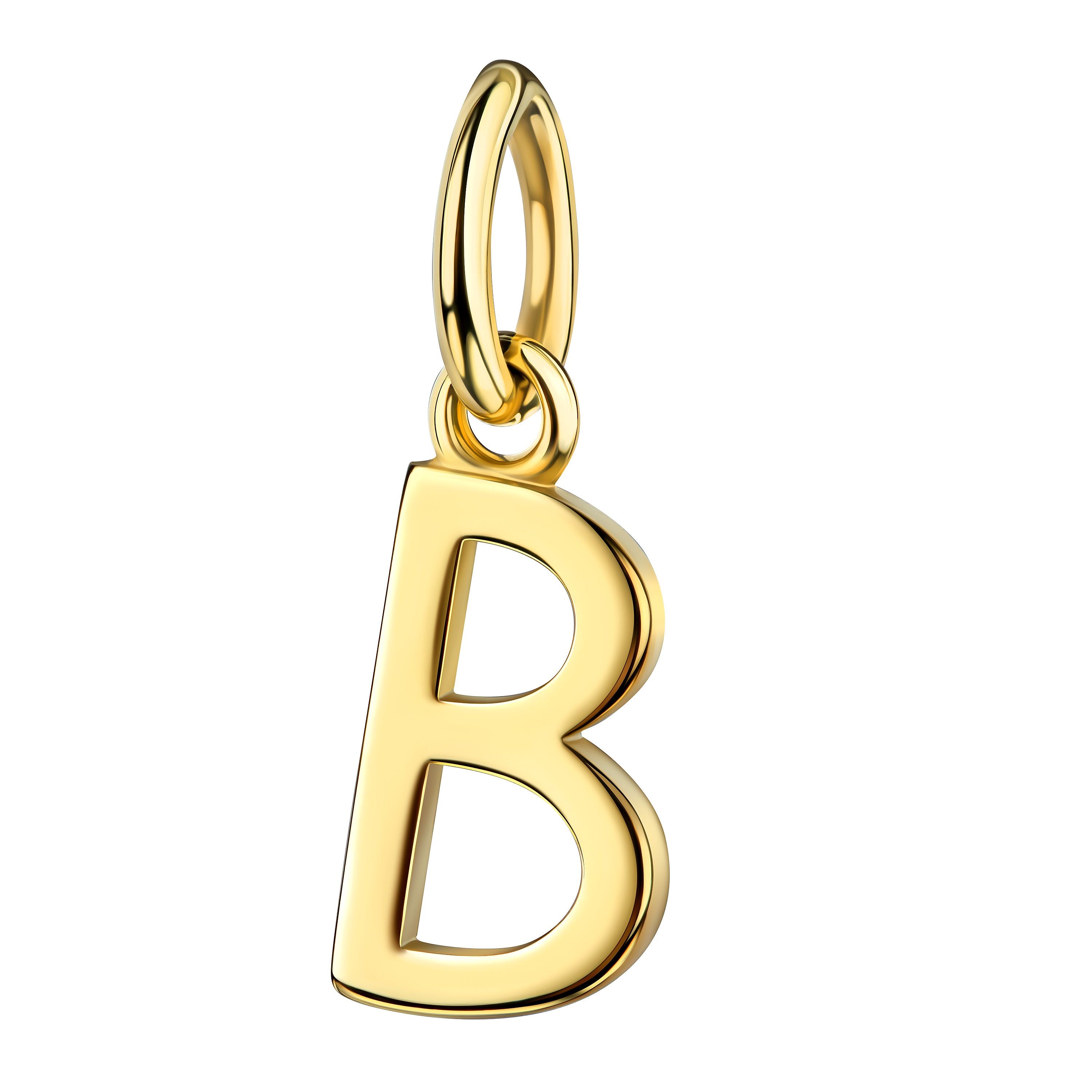 Halskette "Letter" - Kugelkette Gold