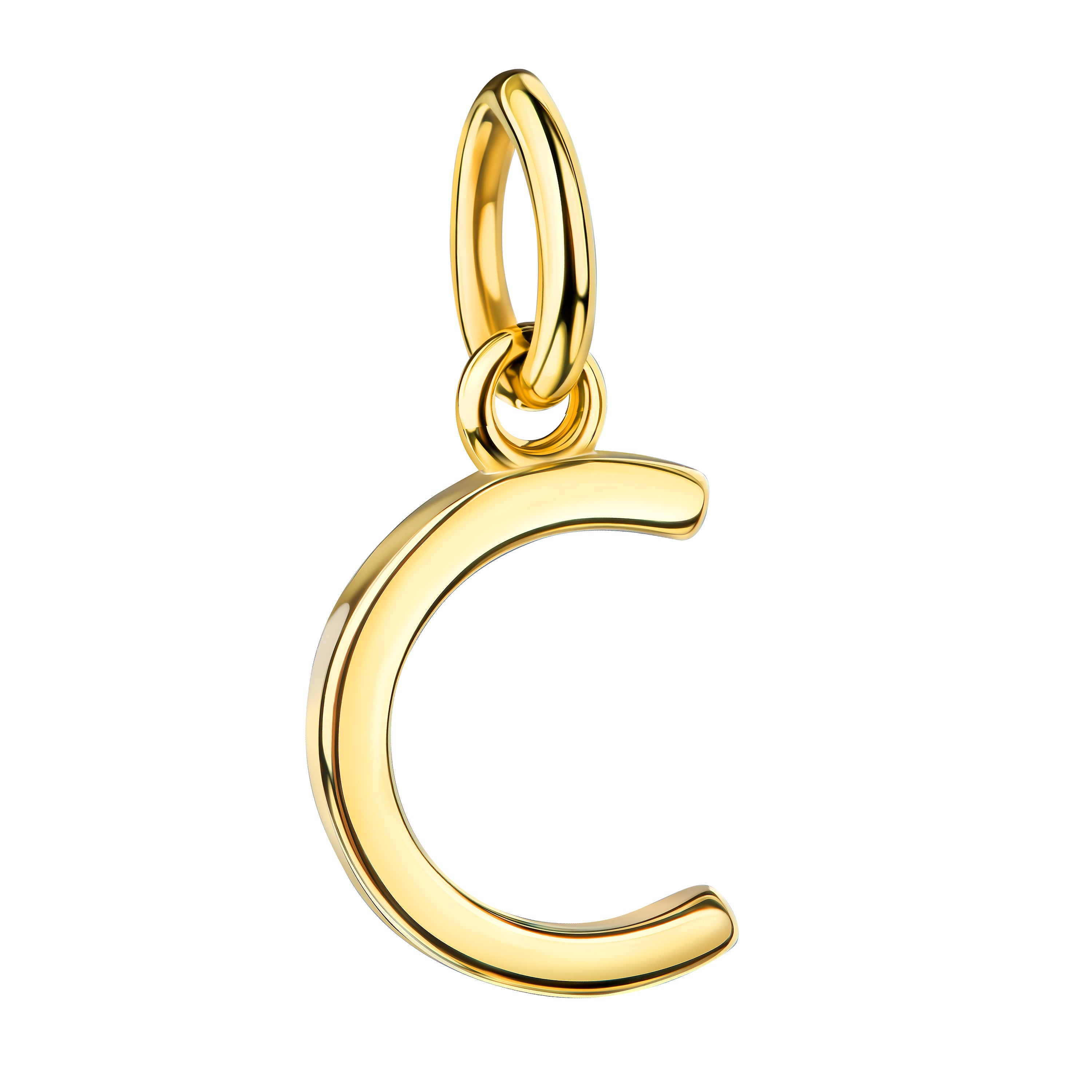 Halskette "Letter" - Kugelkette Gold