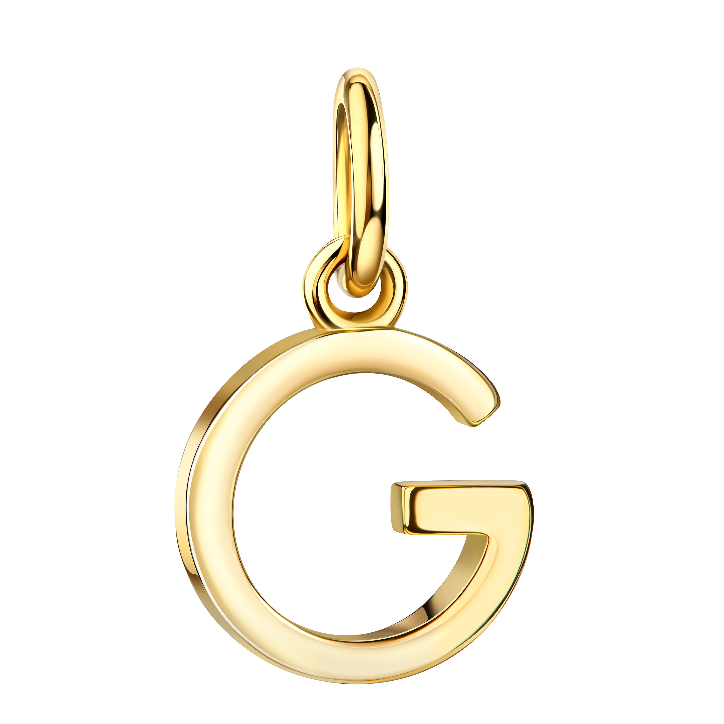 Halskette "Letter" - Kugelkette Gold