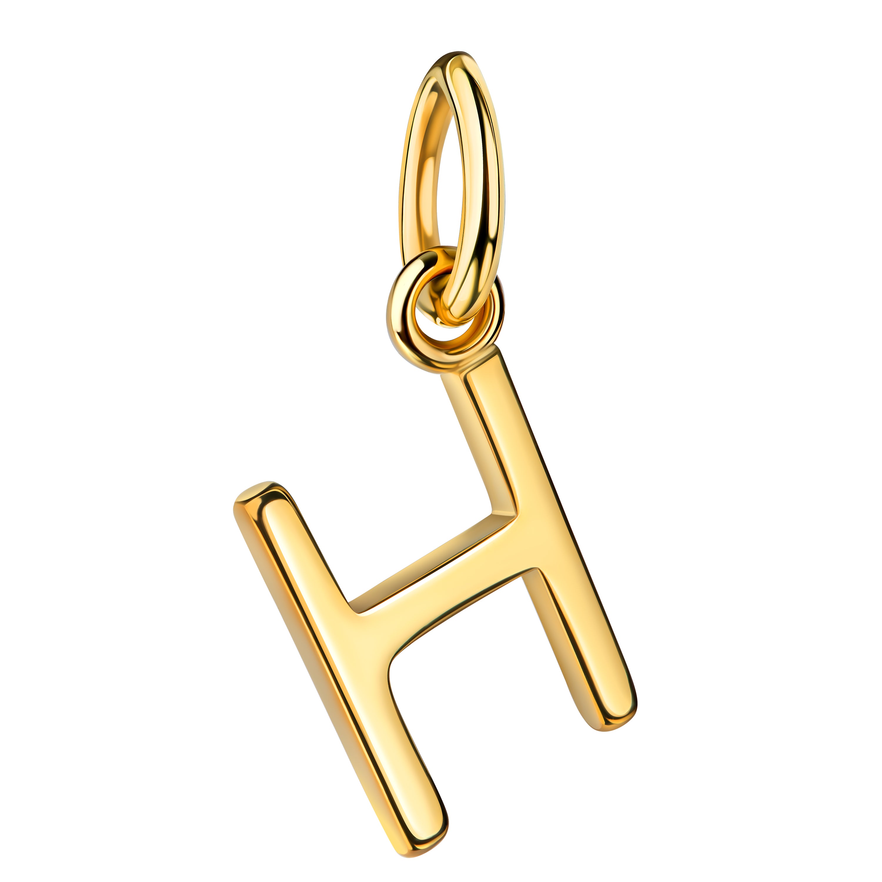 Halskette "Letter" - Kugelkette Gold