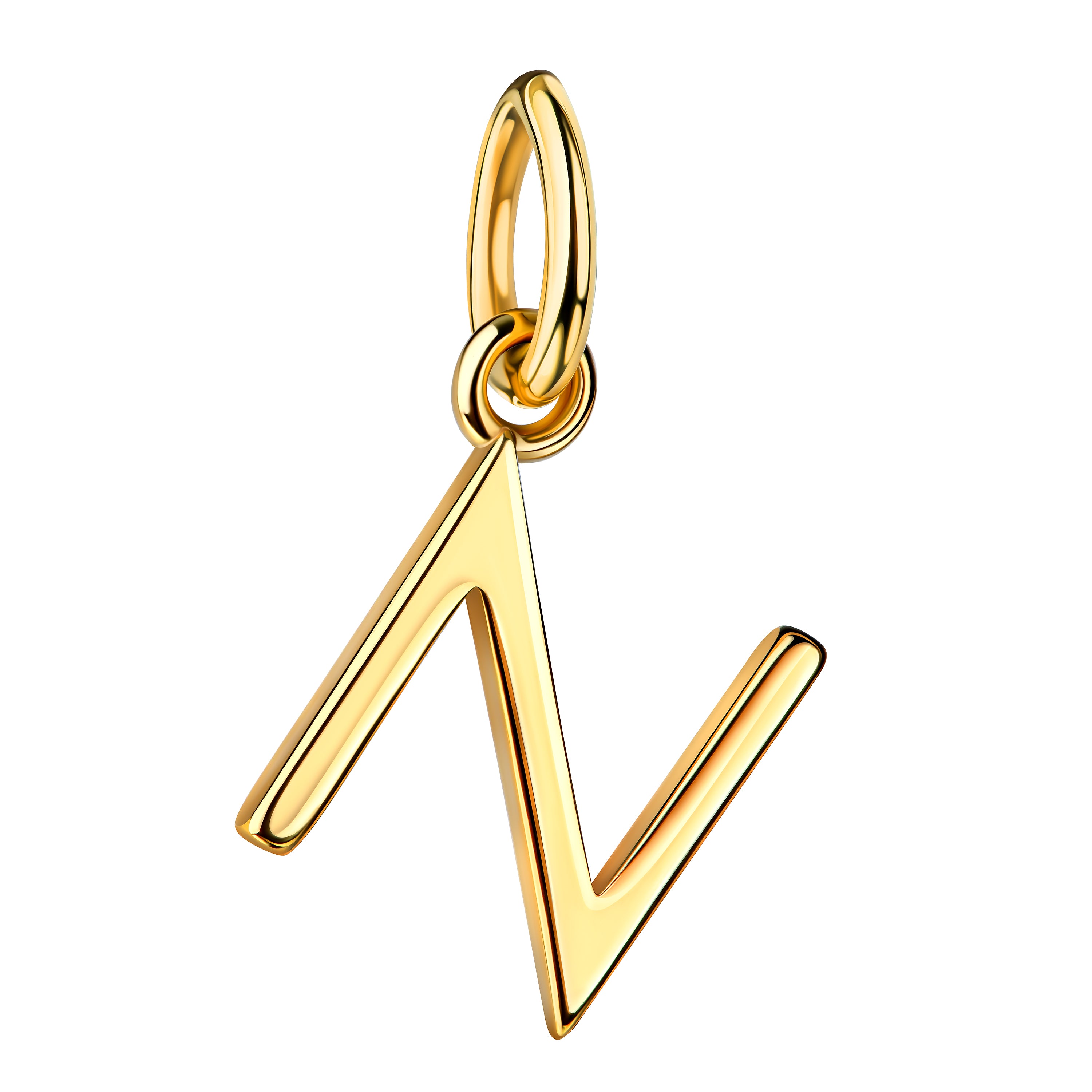 Halskette "Letter" - Kugelkette Gold