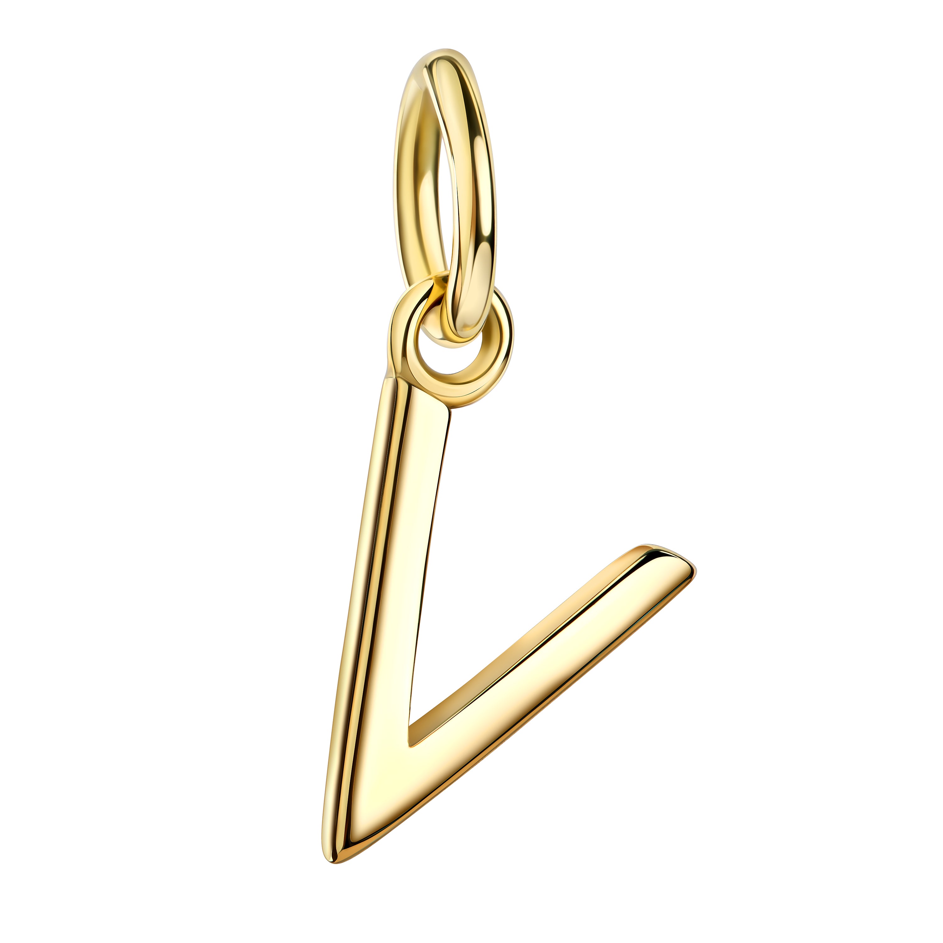 Halskette "Letter" - Kugelkette Gold