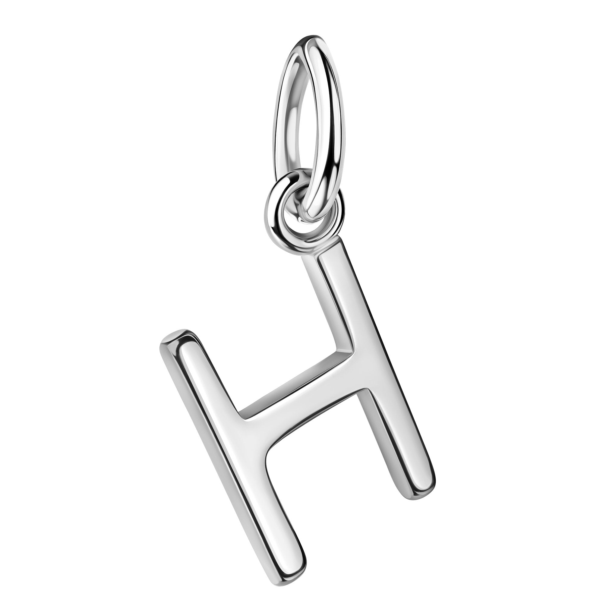 Halskette "Letter" - Kugelkette Silber