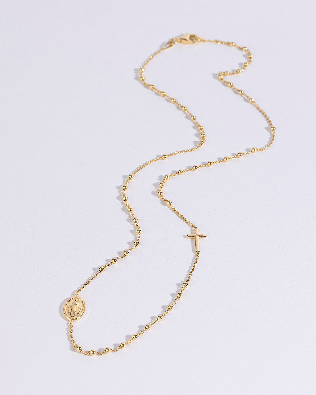 Halskette "Rosenkranz" - Gold