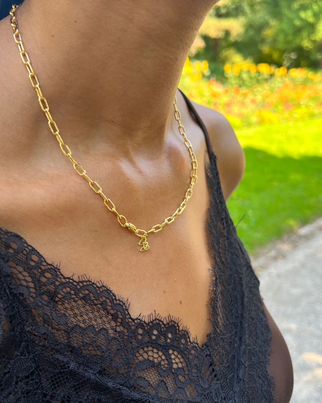 Halskette "Romy" Gold - 45cm