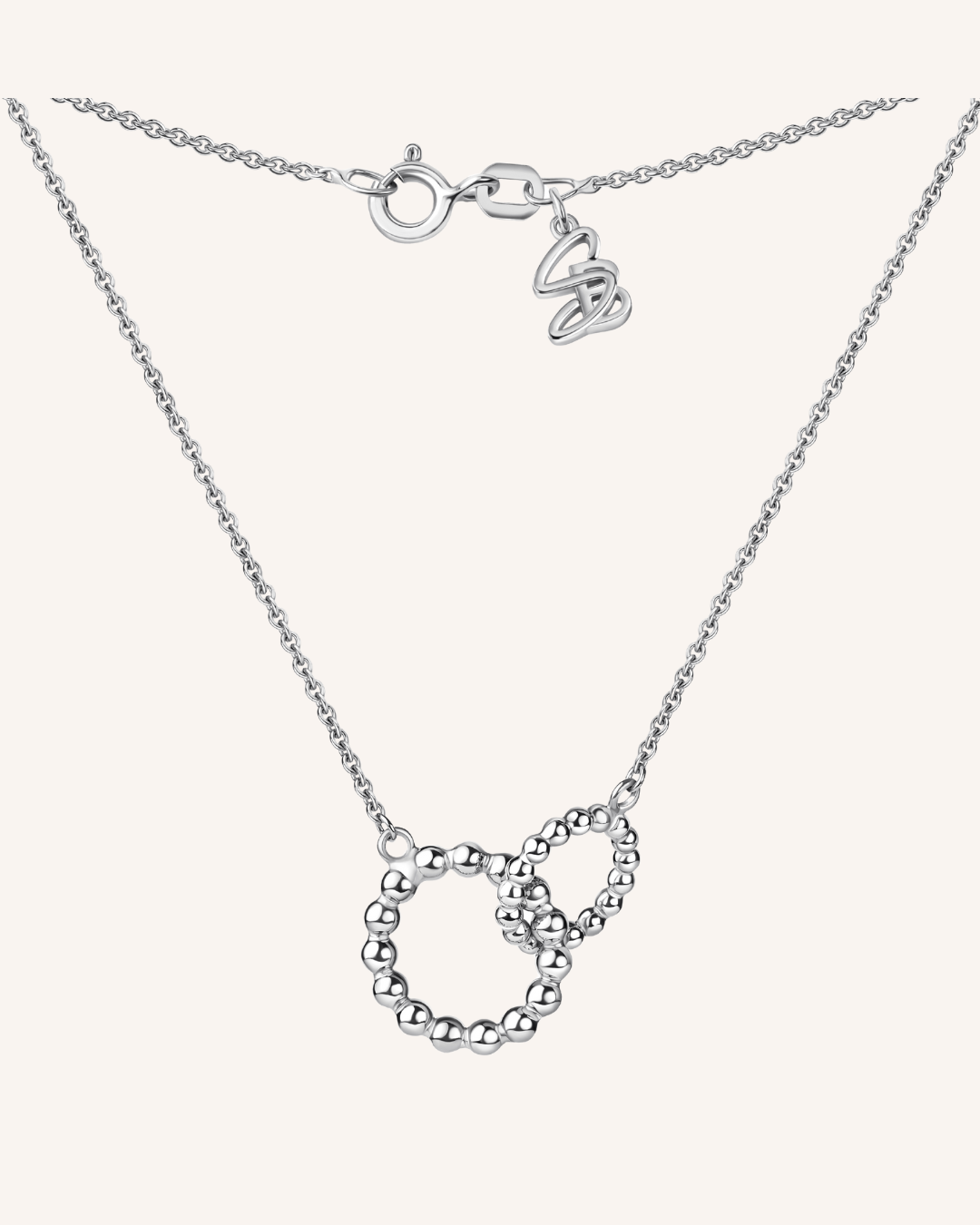 Halskette "Double" - Silber