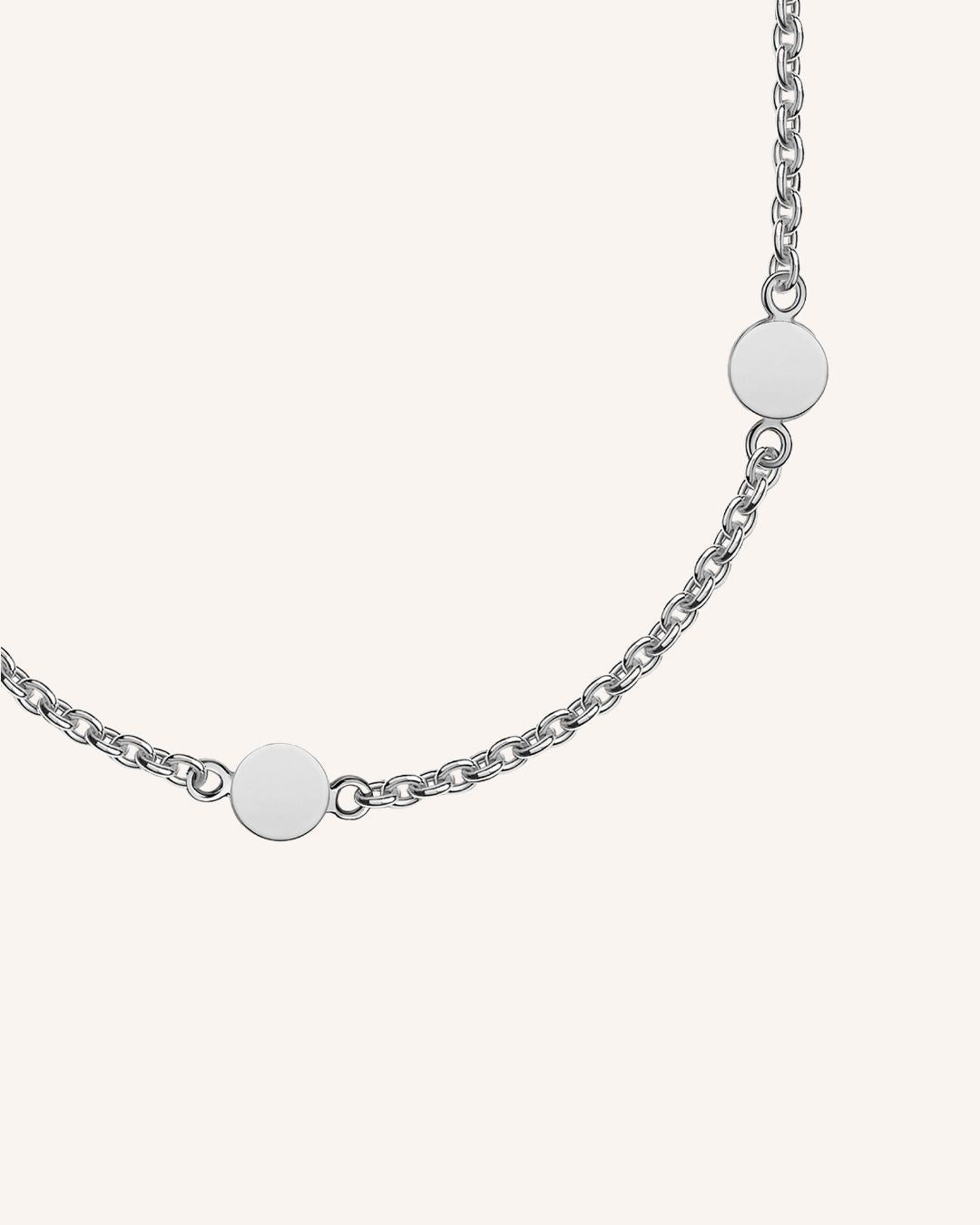 Halskette Platelet - Silber