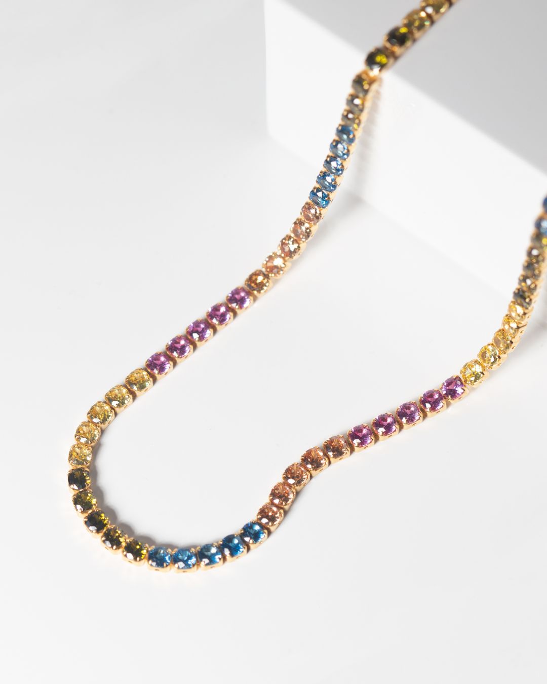 Halskette Ellera Grande - Bunt/Gold