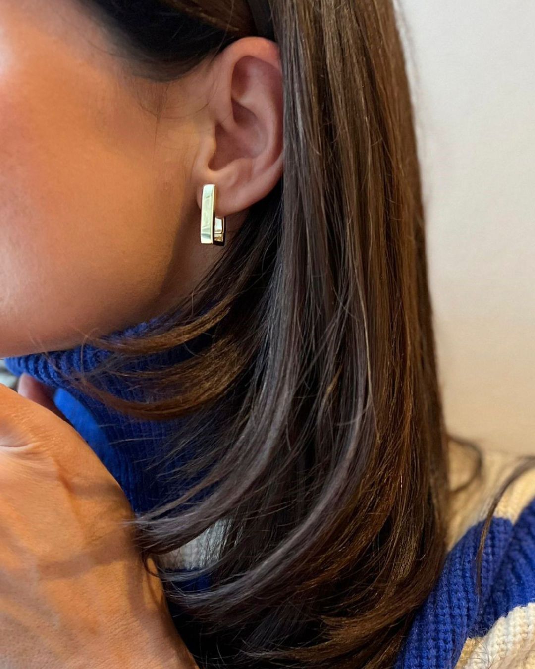 Creolen "Giulia" - Gold