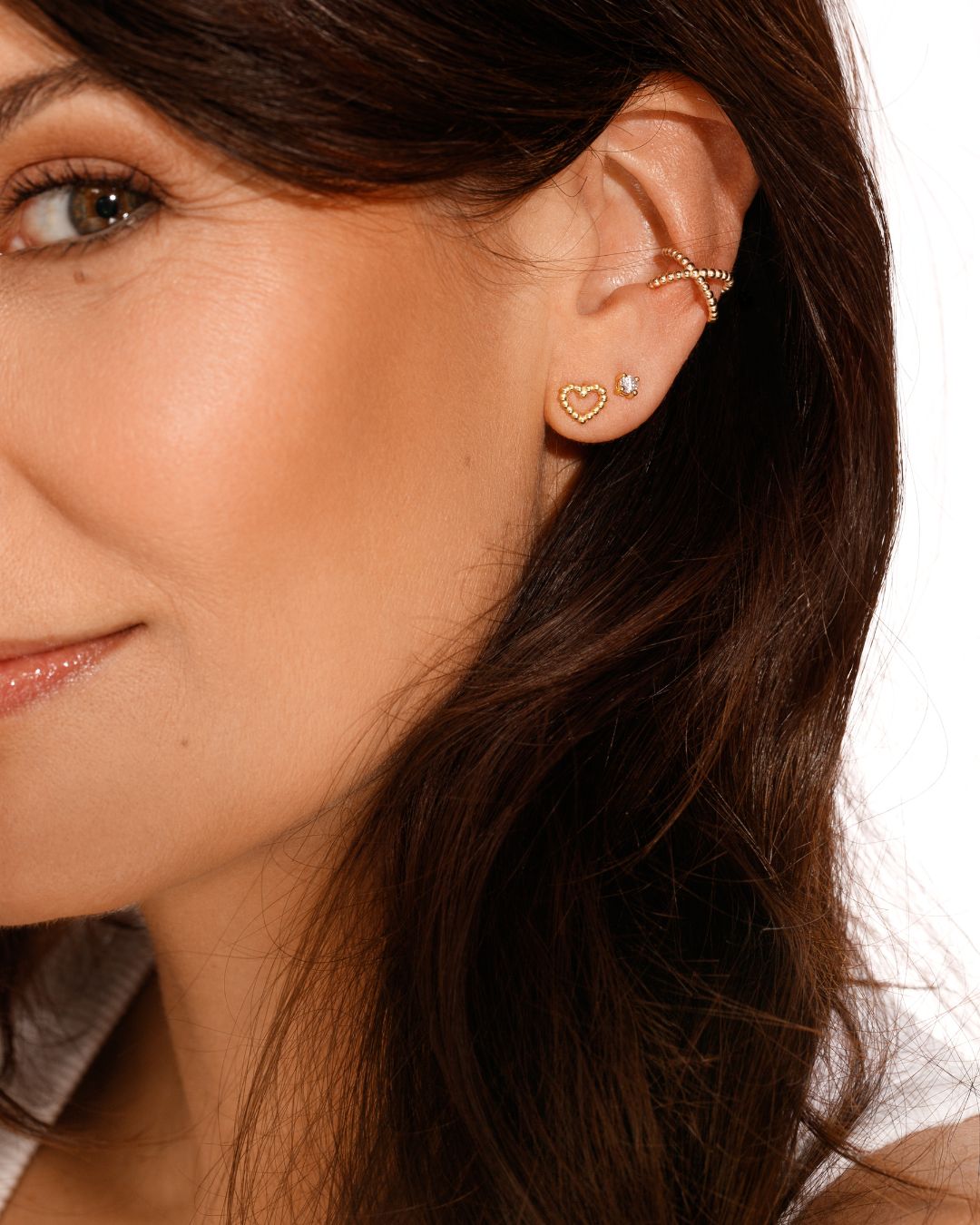 Earcuff "Balls" - Gold