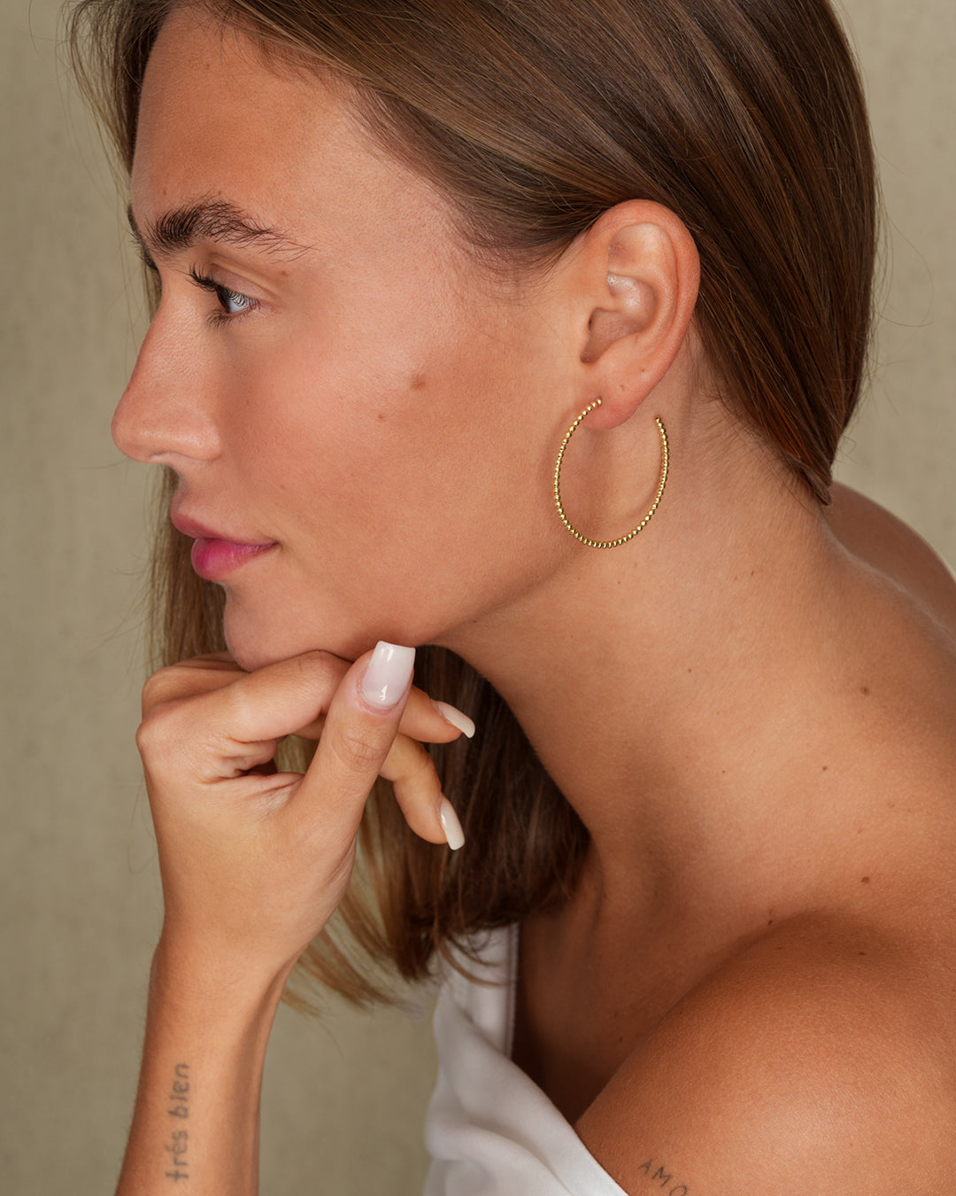 Creole "Dots" - Gold