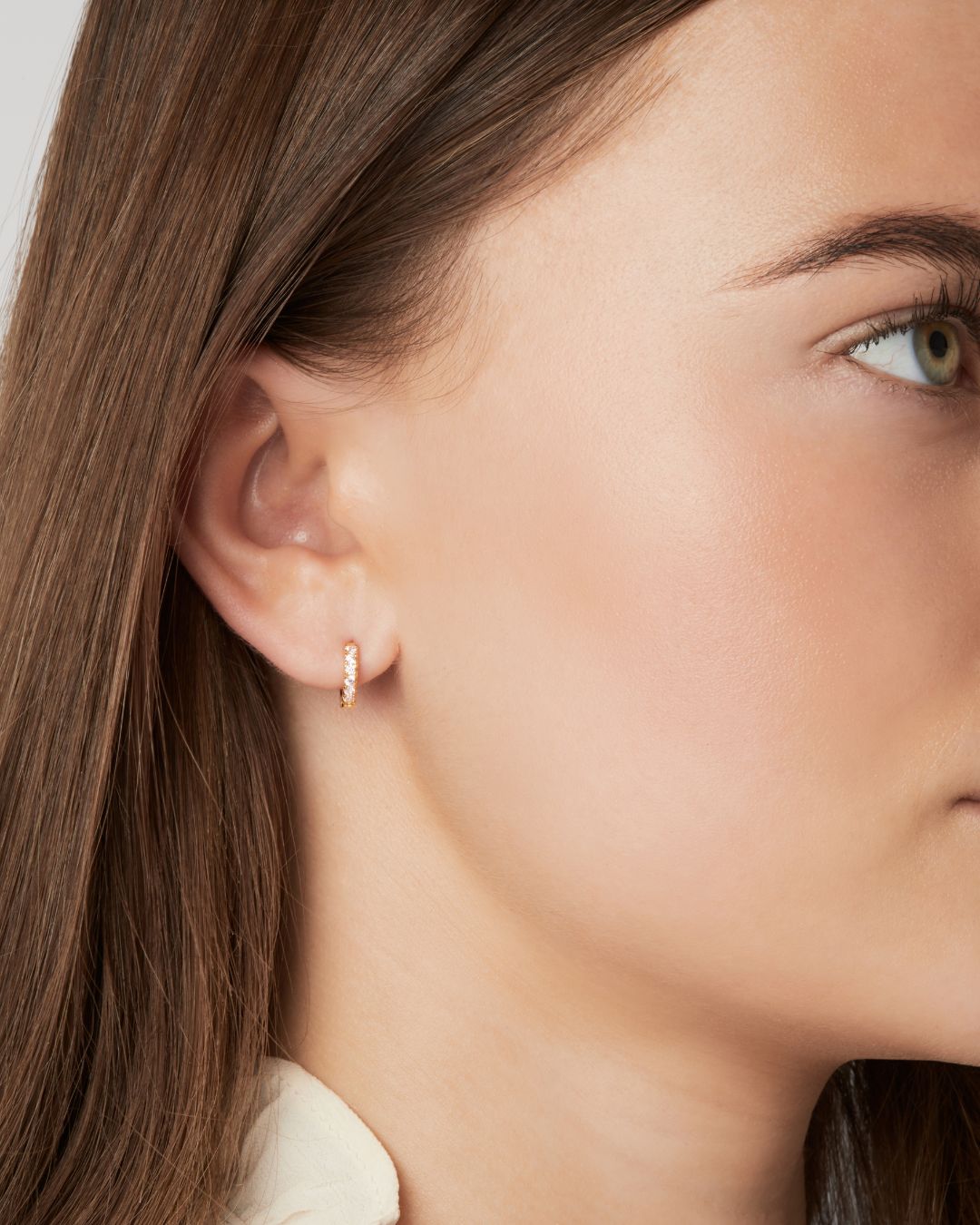 Creole "Ellera" - 11mm Silber