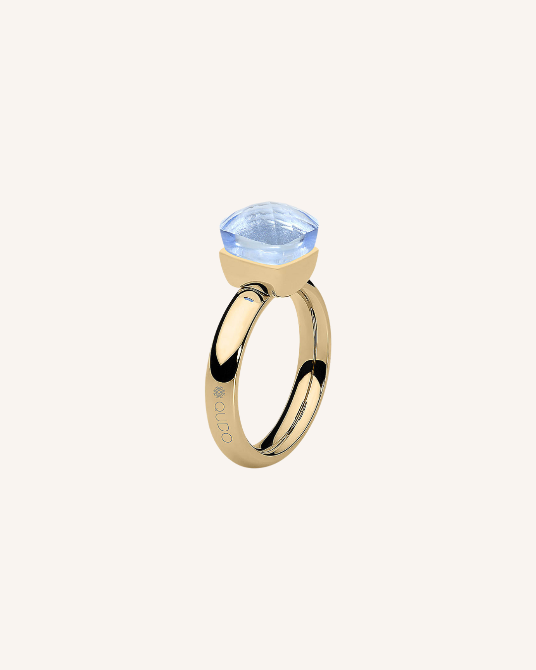 QUDO Ring "Firenze" - Light Blue