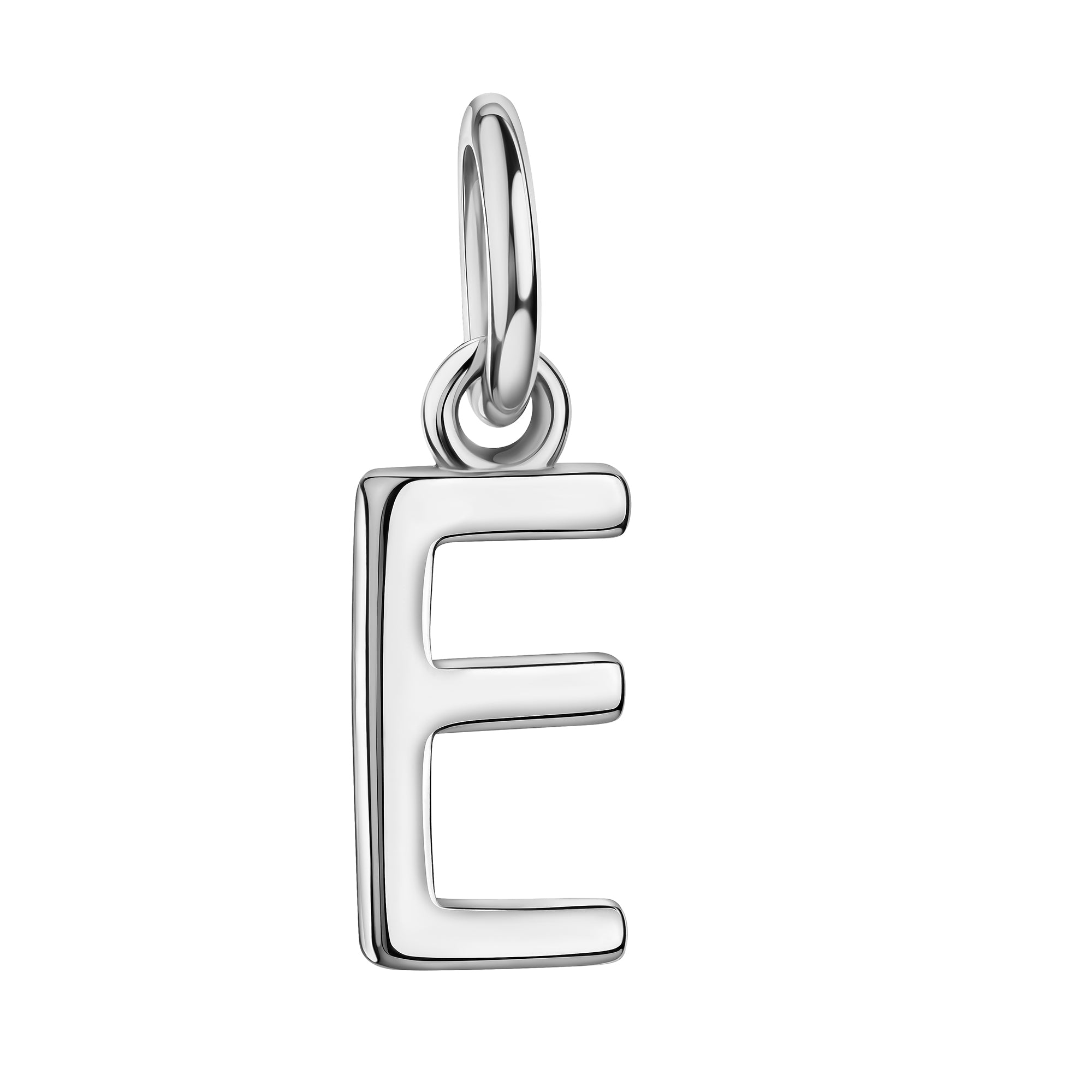 Halskette "Letter" - Kugelkette Silber