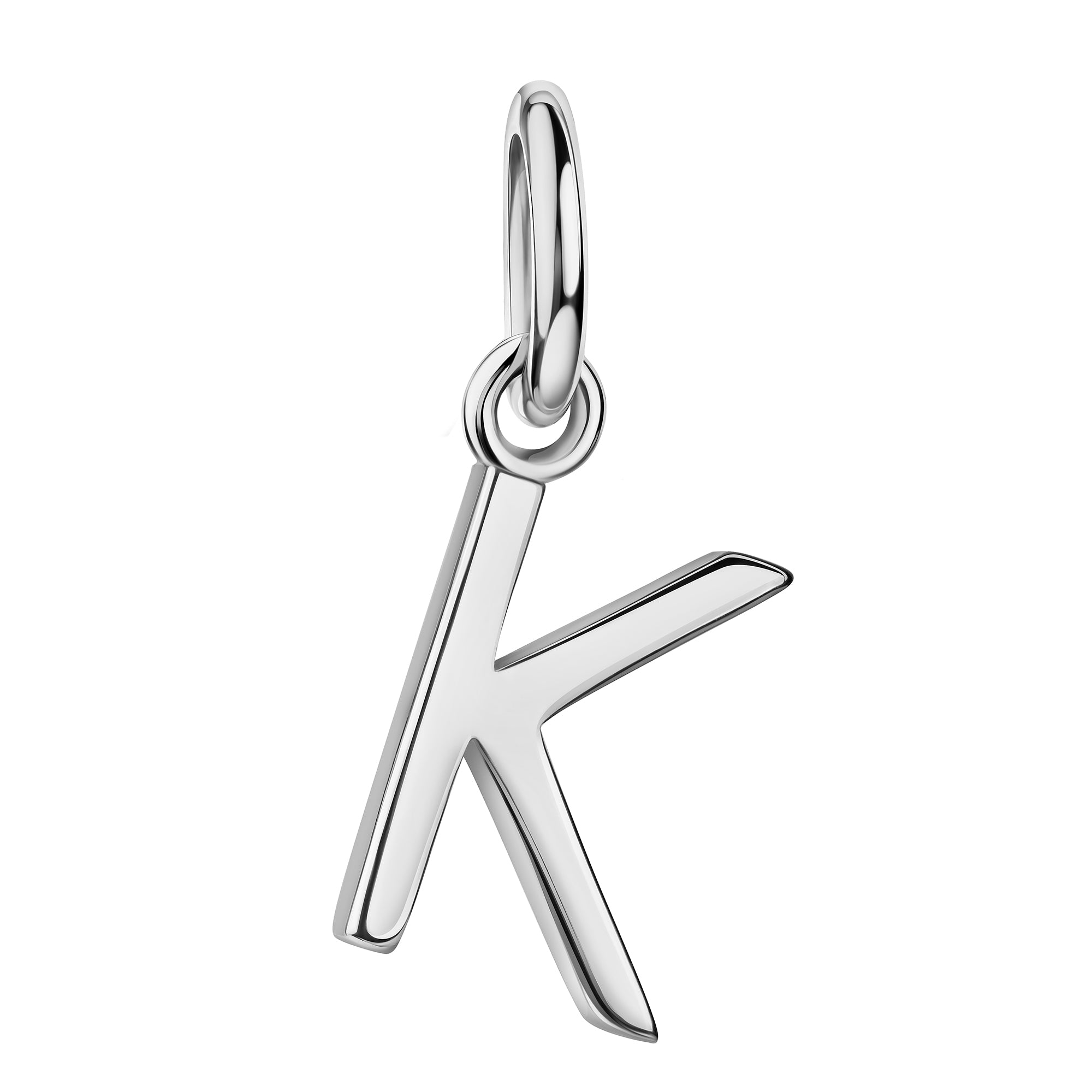 Halskette "Letter" - Kugelkette Silber