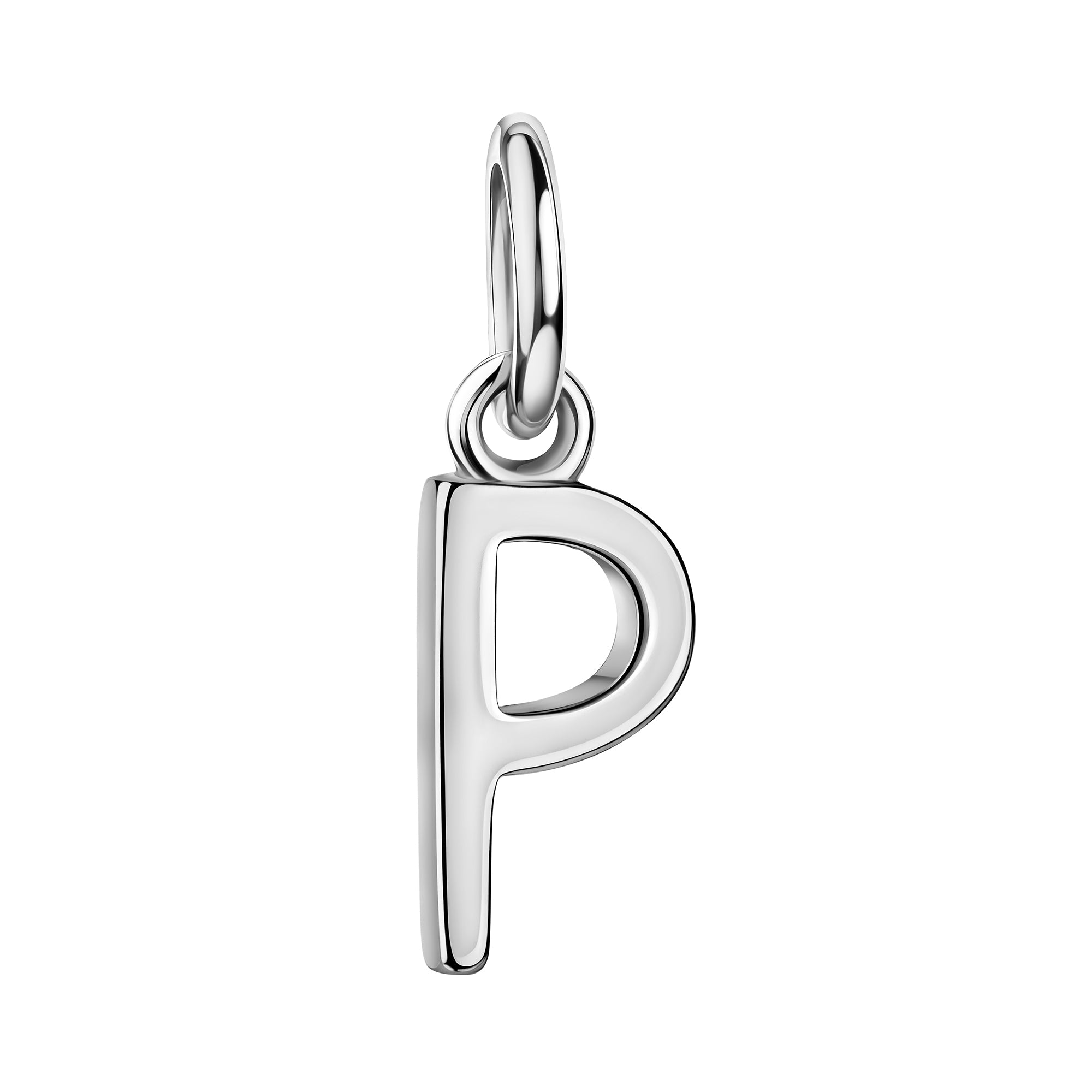 Halskette "Letter" - Kugelkette Silber