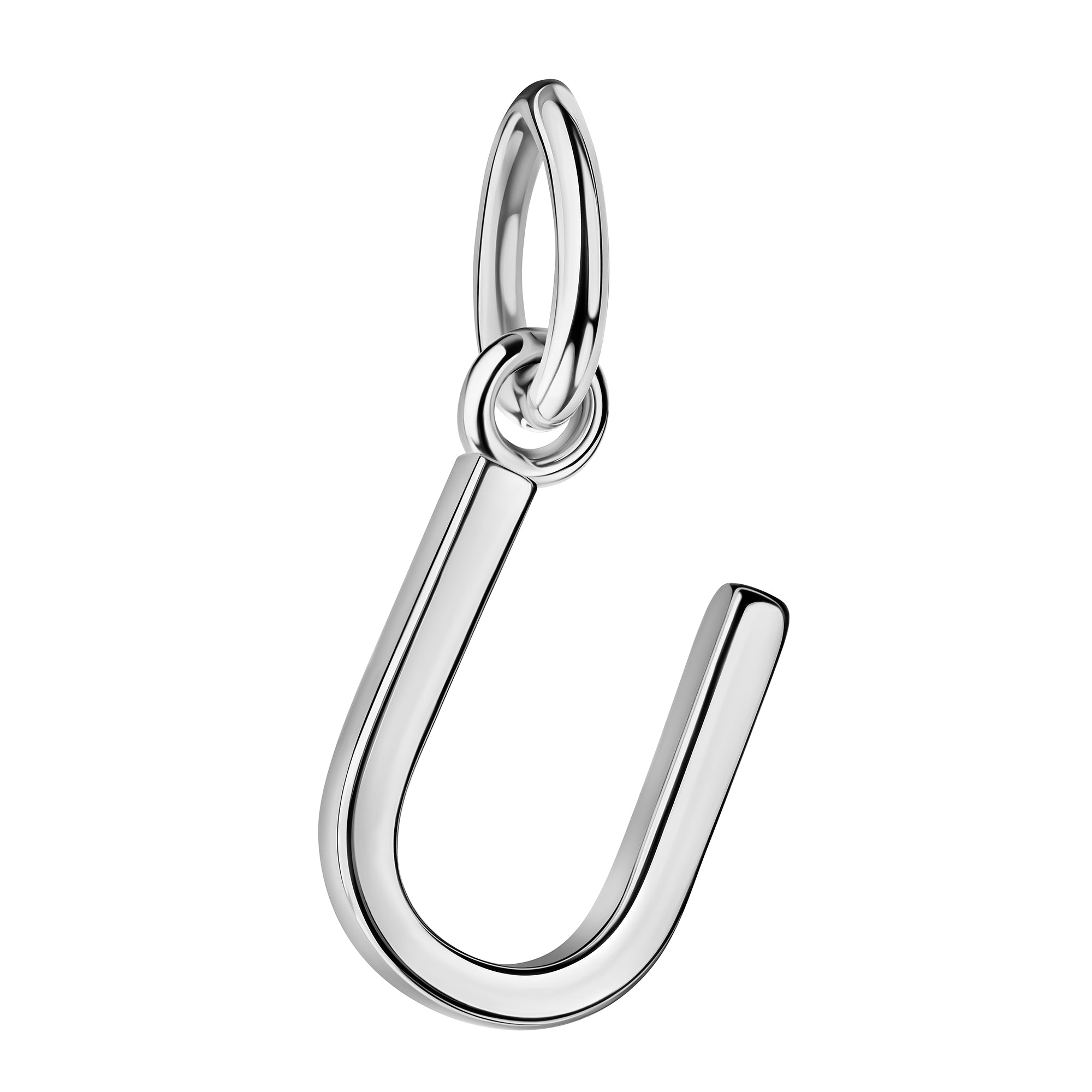 Halskette "Letter" - Kugelkette Silber