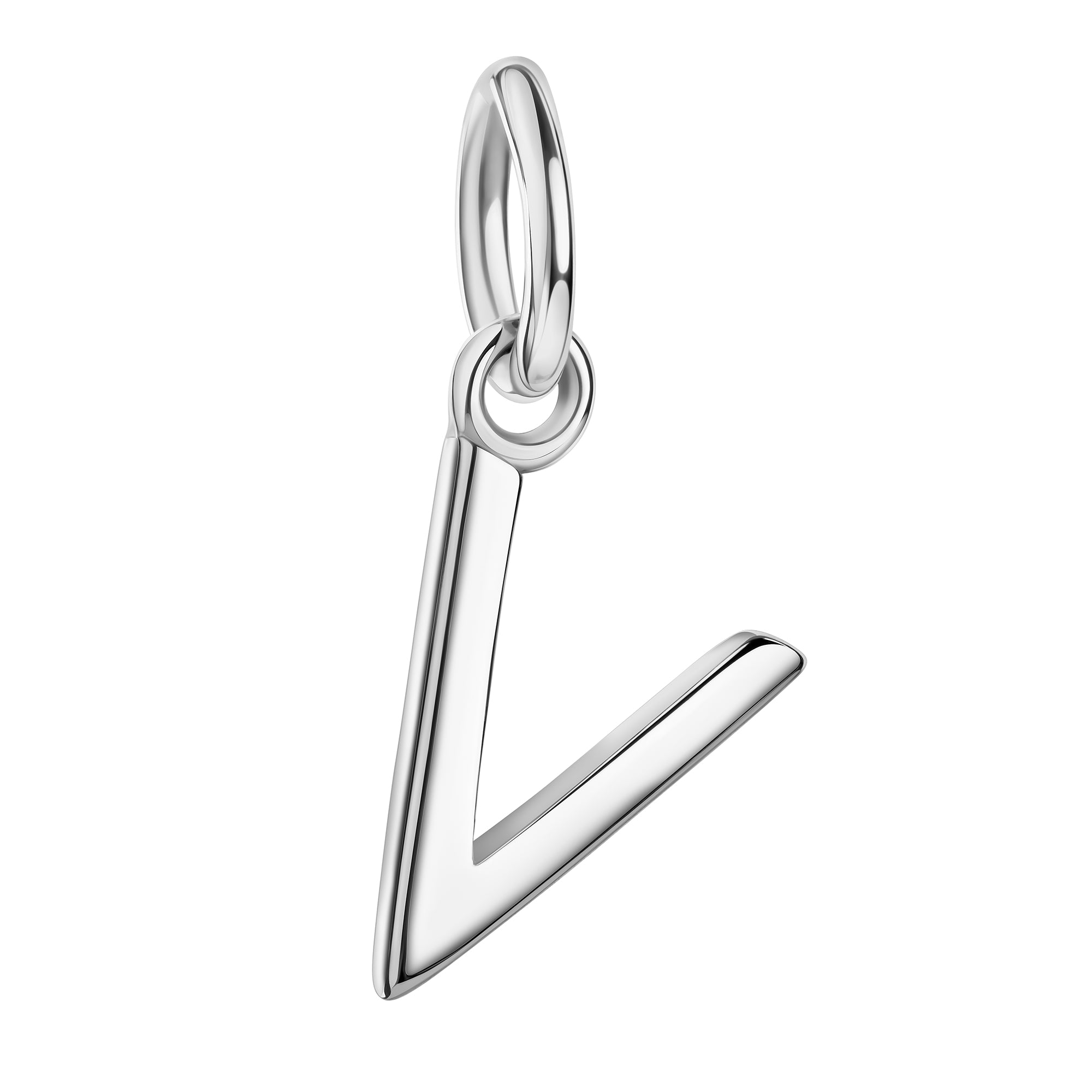 Halskette "Letter" - Kugelkette Silber