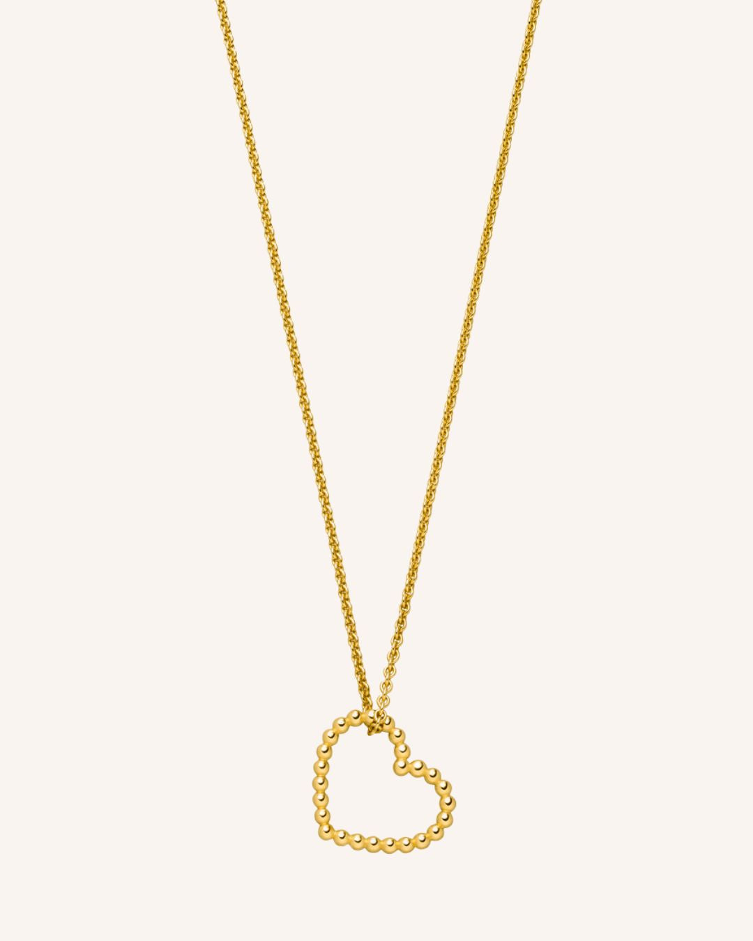 Halskette "Herz" Gold - 60cm