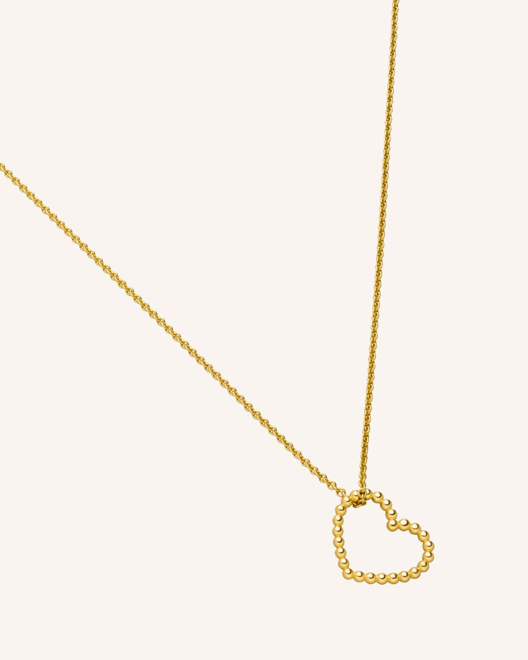 Halskette "Herz" Gold - 60cm