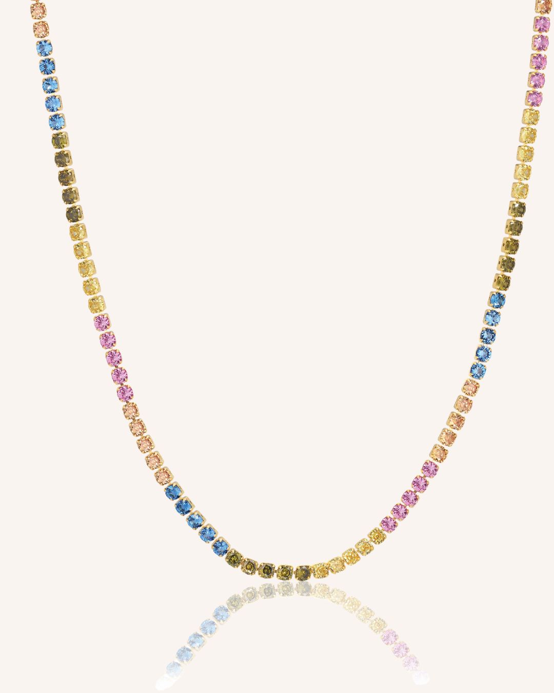 Halskette Ellera Grande - Bunt/Gold