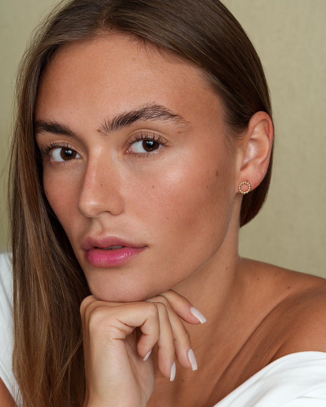 Ohrstecker "Balls" - Gold