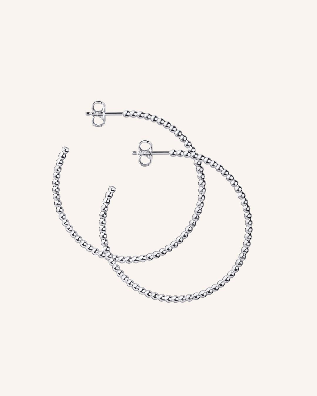 Creole "Dots" - Silber