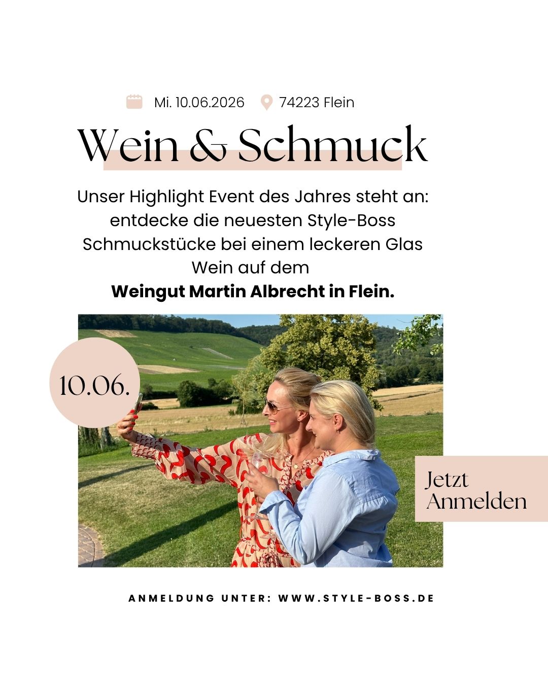 Event Ticket "Wein&Schmuck"