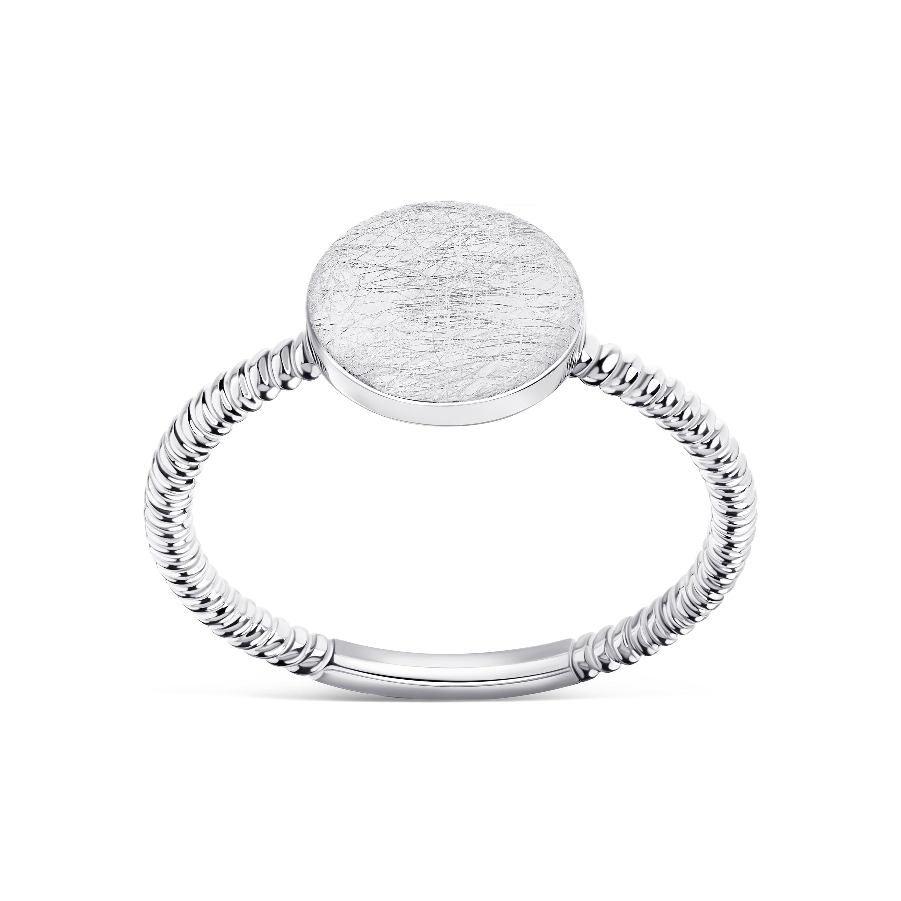 Ring "Plättchen" - Silber