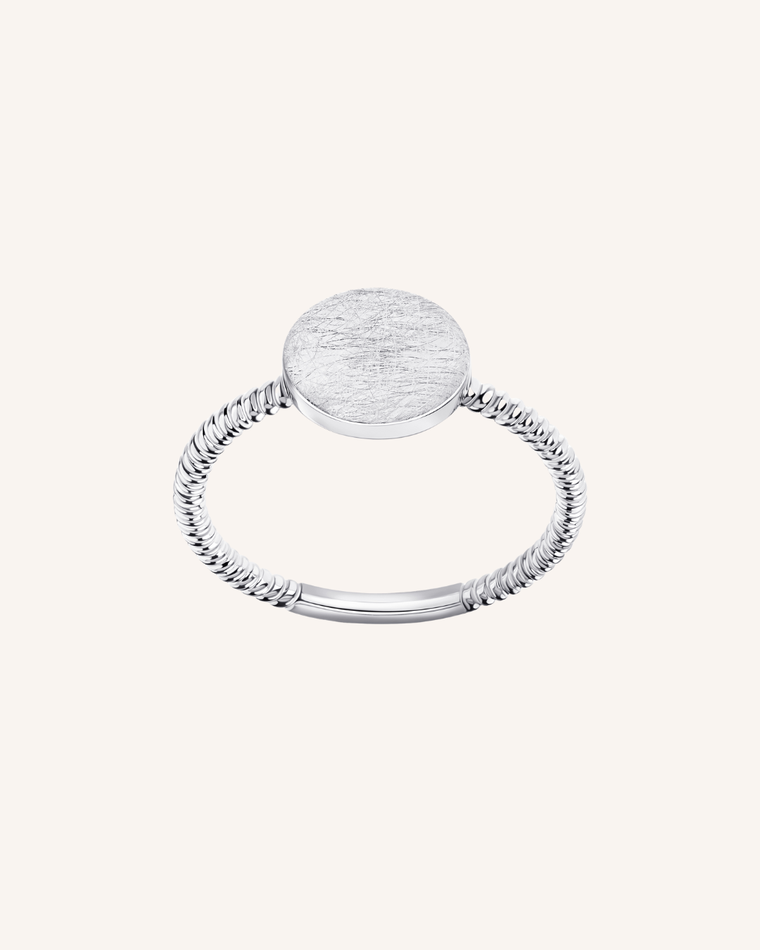 Ring "Plättchen" - Silber