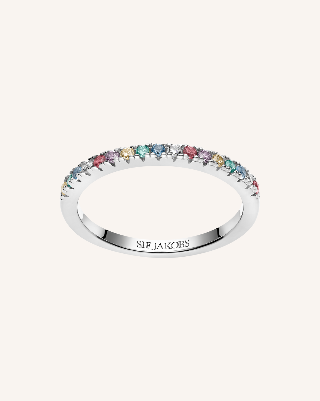 Ring "Ellera" - Silber/Bunt