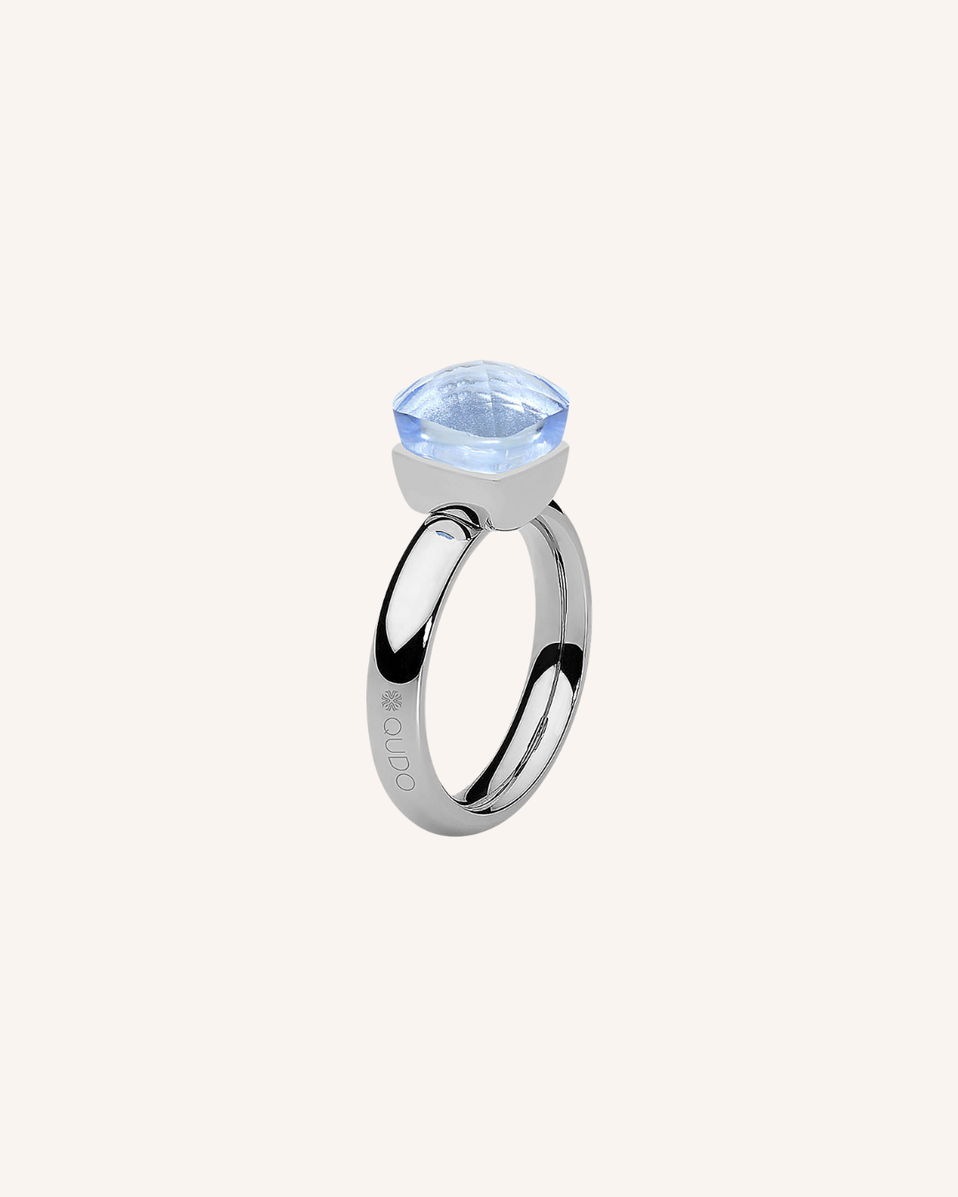 QUDO Ring "Firenze" - Light Blue